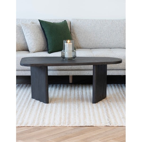 Temno rjava mizica 50x100 cm Melo – House Nordic-image-1