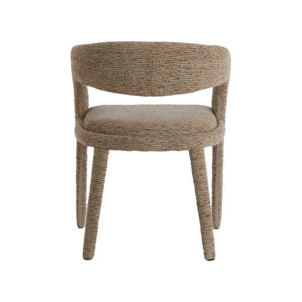 Rjav oblazinjen jedilni stol z nasloni za roke Kyran – Light & Living-image-4