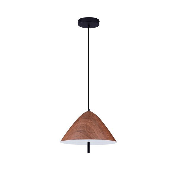 Kovinska LED viseča svetilka v naravni barvi s kovinskim senčilom ø 40 cm Oros – Nova Luce
