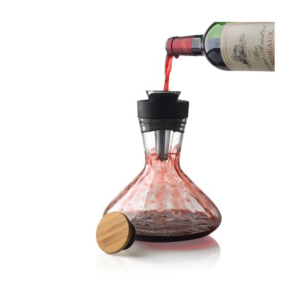 Steklena karafa za rdeče vino z zračnikom XD Design Aerato, 750 ml-image-1