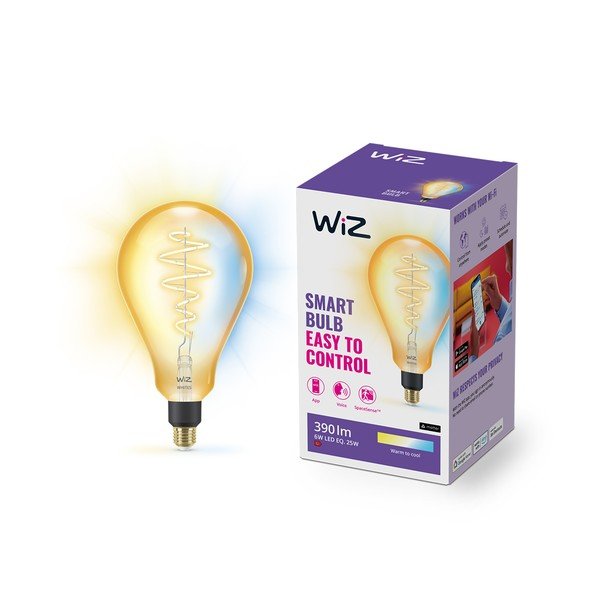 Filament pametna žarnica z žarnico E27, 6 W – WiZ-image-2