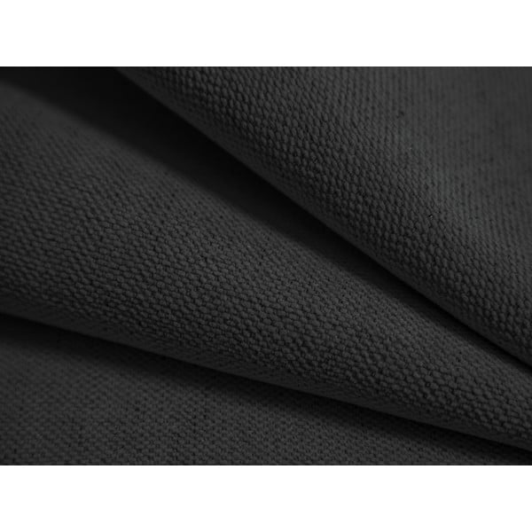 Antracitno siva oblazinjena zakonska postelja s prostorom za shranjevanje/brez vzglavja z letvenim dnom 180x200 cm Susan – Micadoni -image-4