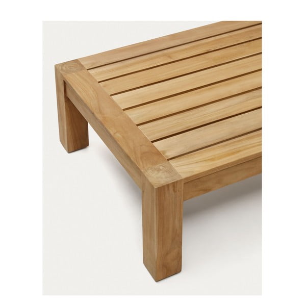 Mizica iz masivnega tika 76x153 cm Forcanera – Kave Home-image-4