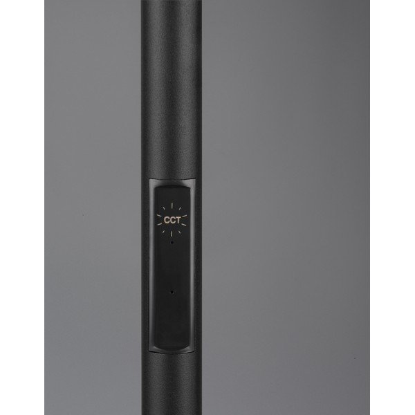 Črna LED stoječa svetilka (višina 178 cm) Specter – Reality-image-4