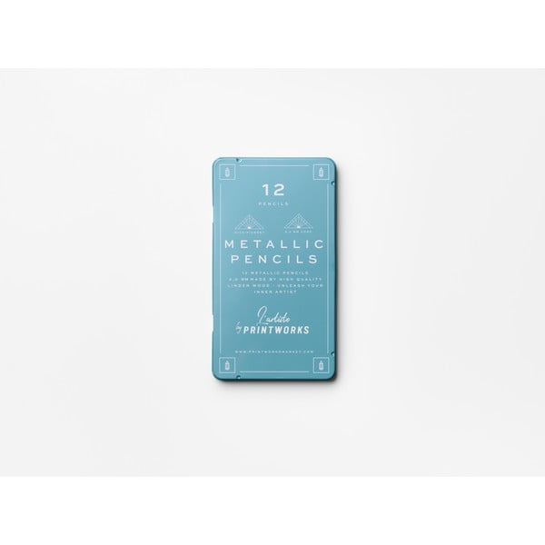 Barvice v kompletu Metallic – Printworks-image-1