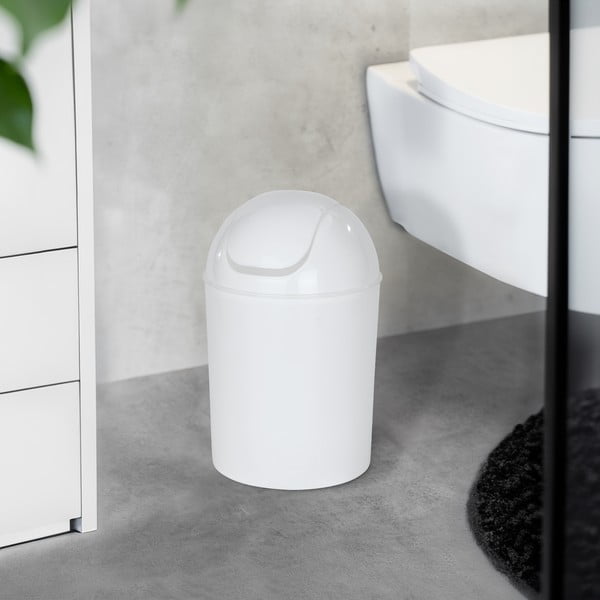 Bel koš za smeti iz nerjavečega jekla 6 l Economic – Wenko-image-1