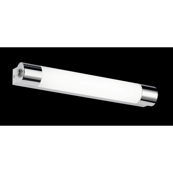 LED stenska svetilka v svetleči srebrni barvi (dolžina 44 cm) Kolian - Trio