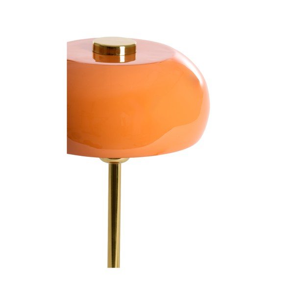 Oranžna namizna svetilka s kovinskim senčilom (višina 40 cm) Surin – Light & Living-image-4