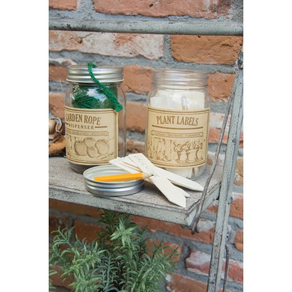 Komplet 40 kozarcev za zelišča iz topolovega lesa in etiket Esschert Design Heal, 400 ml-image-2