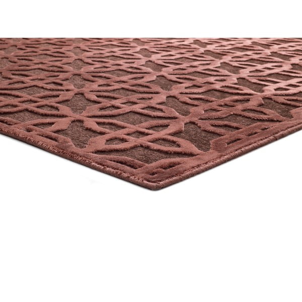 Rdeča preproga iz viskoze Universal Margot Copper, 60 x 110 cm-image-2
