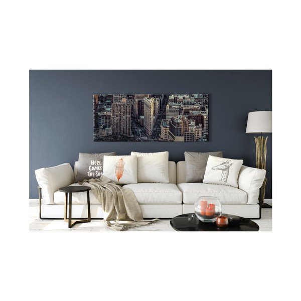 Slika Styler Platno Silver City, 60 x 150 cm-image-1