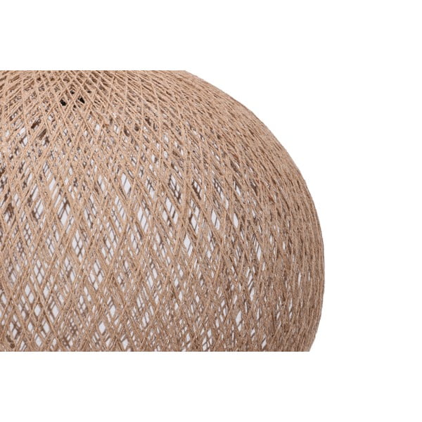 Bež viseča svetilka s senčilom iz jute ø 38 cm – Opviq lights-image-3