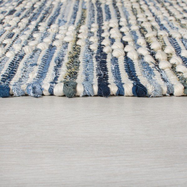 Modra bombažna preproga Flair Rugs Lissie, 120 x 170 cm-image-3