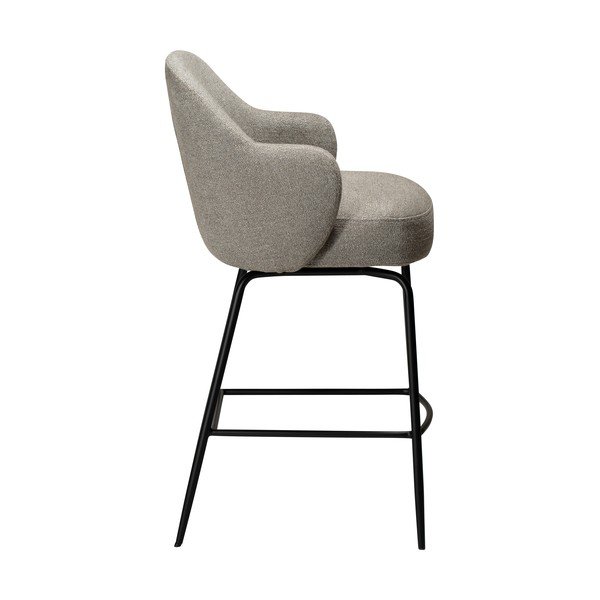 Bež vrtljiv barski stol (višina sedeža 70 cm) Bae – DAN-FORM Denmark-image-3