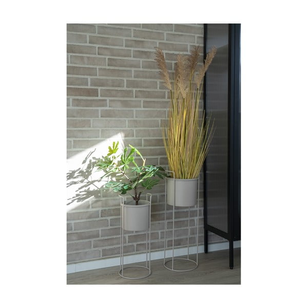 Kovinski podstavki za cvetlične lonce v kompletu 2 ks ø 21,5 cm Rabo – House Nordic-image-3