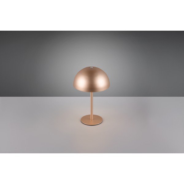 LED namizna svetilka v bronasti barvi s kovinskim senčilom (višina 21 cm) Munoz – Reality-image-2