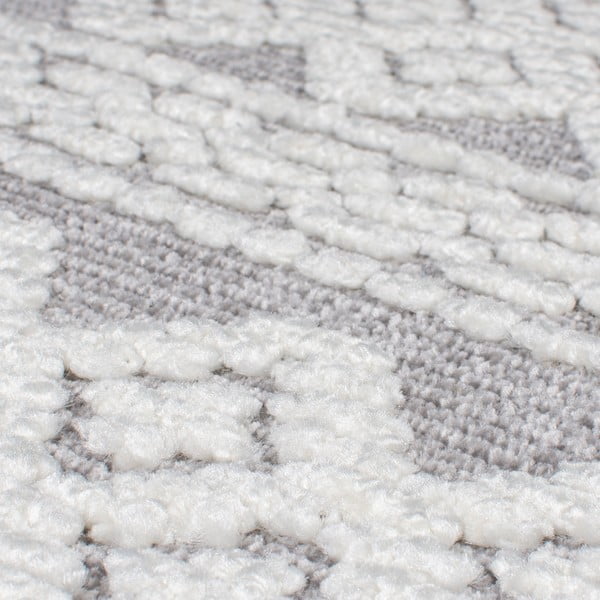 Siva pralna preproga iz šenila 80x160 cm Jhansi – Flair Rugs-image-3