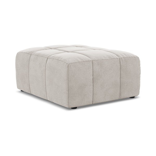 Bež žameten tabure Aloha – Makamii-image-3