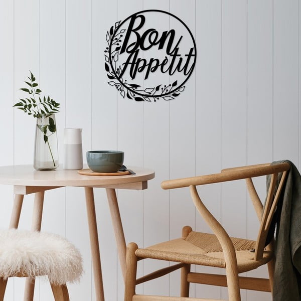 Kovinska stenska dekoracija Bon Appetit – Wallity-image-2