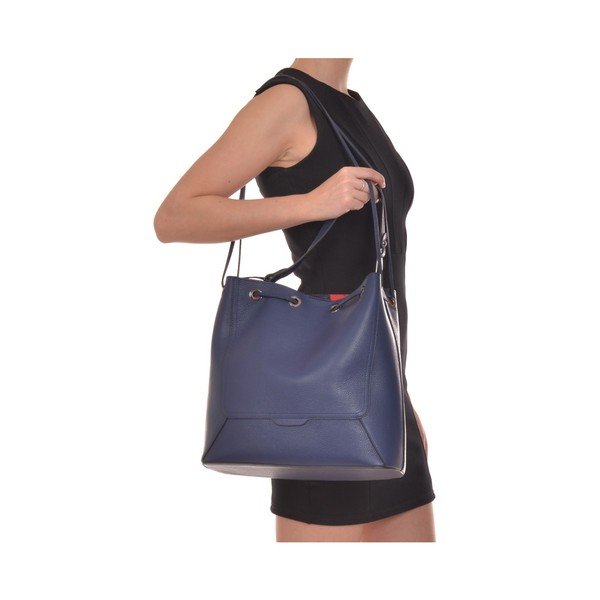 Modra usnjena torbica Renata Corsi Havna-image-2