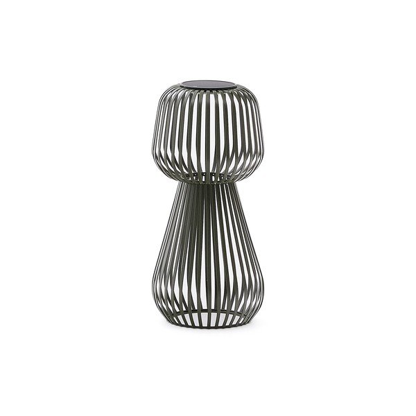 LED namizna zatemnitvena zunanja svetilka s solarnim panelom (višina 42 cm) Reiba – Kave Home