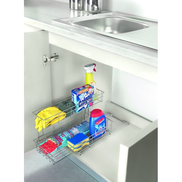 Dodatne police za kuhinjske omarice Metaltex Limpio-image-1