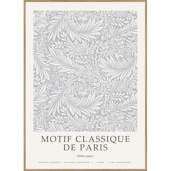 Plakat z okvirjem 50x70 cm Motif Classique – Malerifabrikken