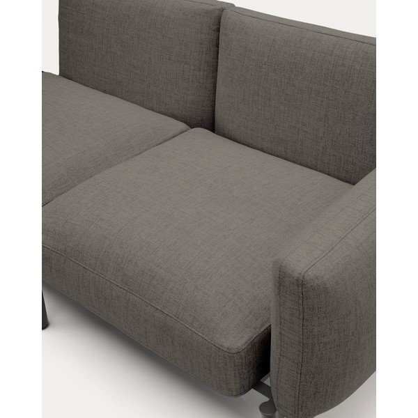 Temno siv oblazinjen vrtni kavč Sorells – Kave Home-image-3