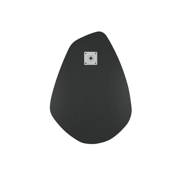 Sivo stensko ogledalo PT Living Organic Oval, višina 55 cm-image-2