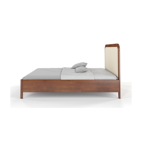 Svetlo rjava zakonska postelja iz bukovega lesa Skandica Visby Modena, 180 x 200 cm-image-3