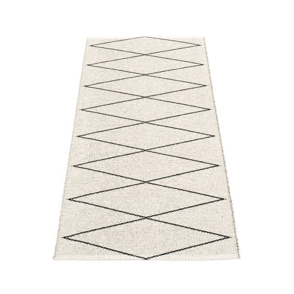 Črn zunanji in notranji tekač 70x160 cm Max Black – Pappelina-image-2