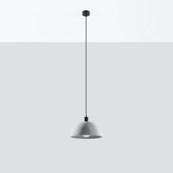 Siva viseča svetilka ø 30 cm Gonzo – Sollux-image-2