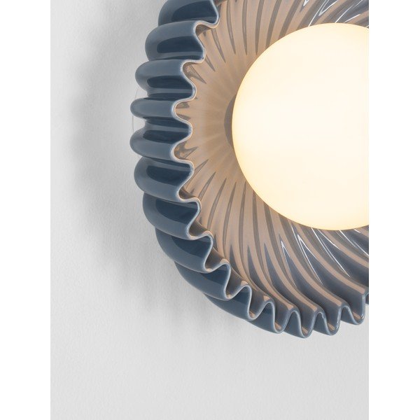 Modra keramična stenska svetilka Petel – Nova Luce-image-2