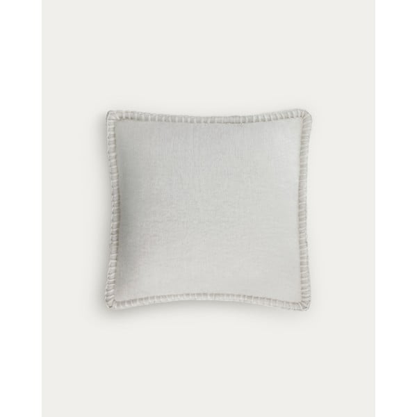 Prevleka za blazino iz mešanice volne 45x45 cm Augustina – Kave Home-image-4