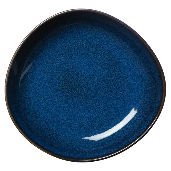 Temno modra lončena skleda Villeroy & Boch Like Lave, 22 x 21 cm-image-2
