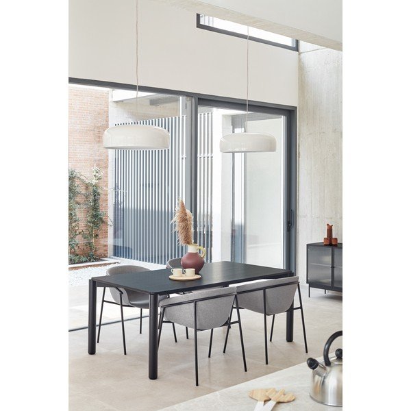 Črna jedilna miza Teulat Atlas, 180 x 100 cm-image-1