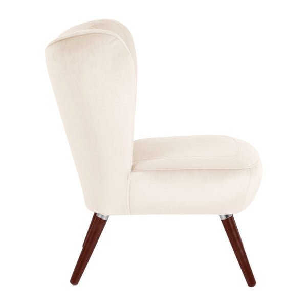 Krem fotelj Max Winzer Sari Velvet-image-3