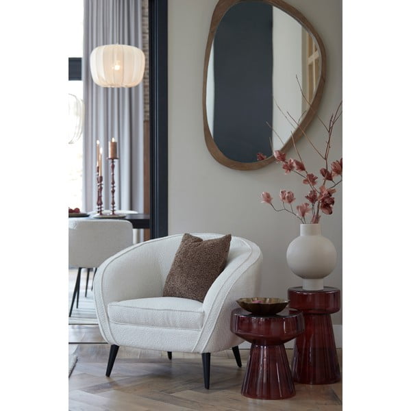 Stensko ogledalo z lesenim okvirjem 120x80 cm Sonora – Light & Living-image-1