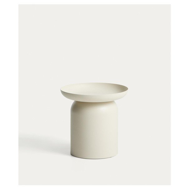 Kovinska okrogla vrtna mizica ø 45 cm Arcola – Kave Home-image-2