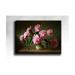 Stenska slika na platnu Tablo Center Pink Roses, 40 x 60 cm