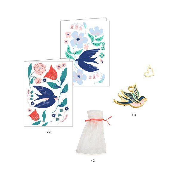Ustvarjalni komplet Birds - Djeco-image-1