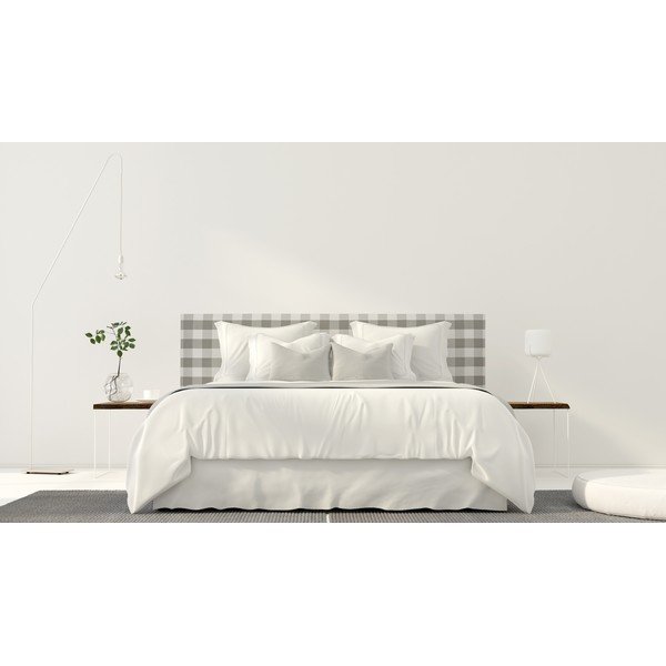 Sivo oblazinjeno vzglavje 165x52 cm Billie – Really Nice Things-image-3