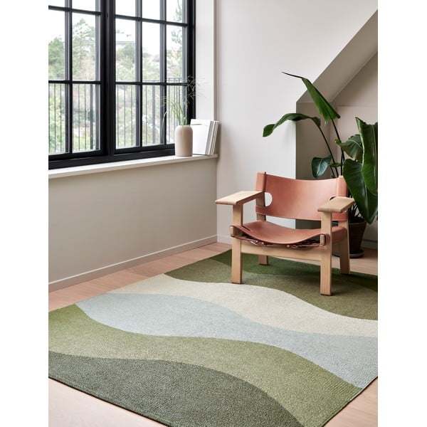 Zelena notranja in zunanja preproga 70x100 cm Urvi Woods – Pappelina-image-4