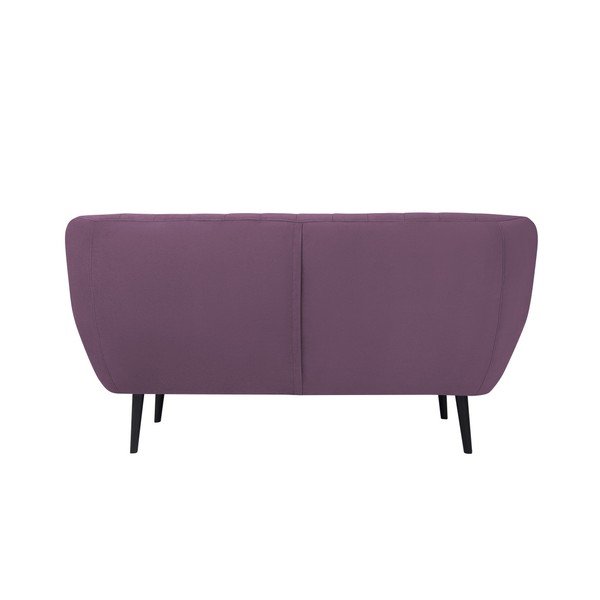 Vijolični kavč za dve osebi Mazzini Sofas Toscane, črne noge-image-3