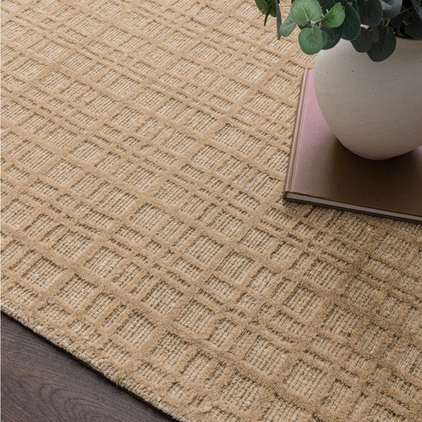 Bež ročno tkana preproga iz mešanice volne 120x170 cm Thatch Honey – Asiatic Carpets-image-2