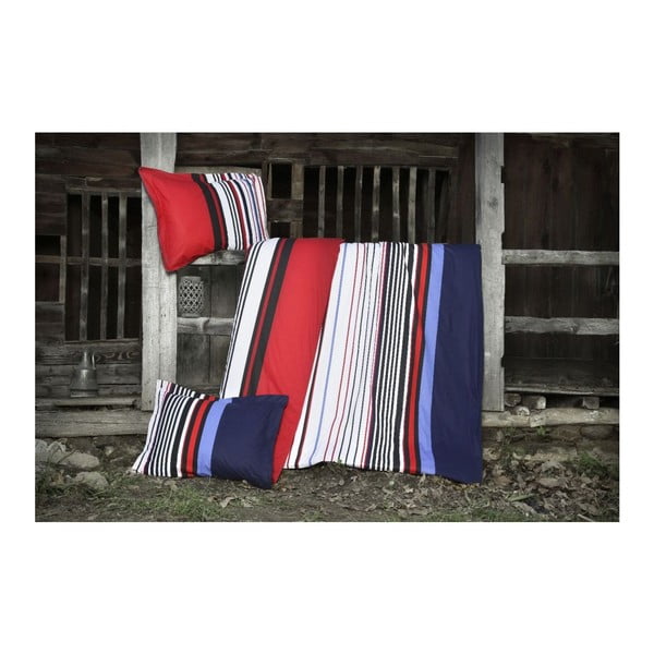 Vključeno platno Arya Red&Blue, 200x220 cm-image-1