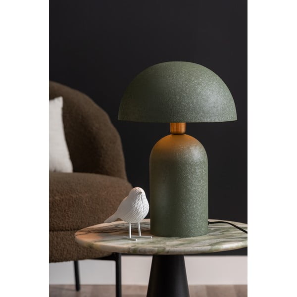 Zelena namizna svetilka s kovinskim senčilom (višina 43 cm) Boaz – Leitmotiv-image-1