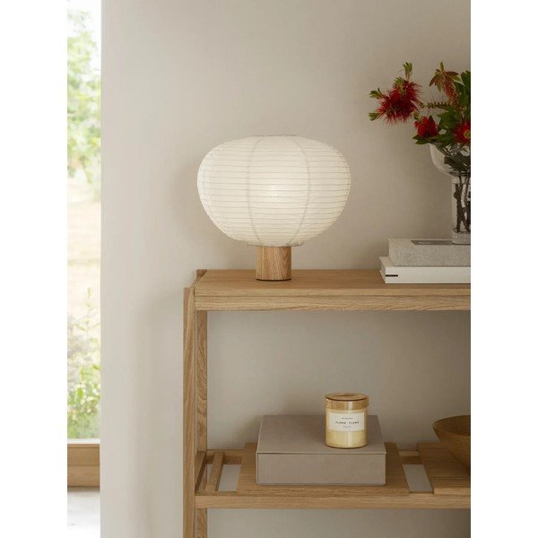 Regal v hrastovem dekorju v naravni barvi 105x92x40 cm Sukoya – Blomus-image-3