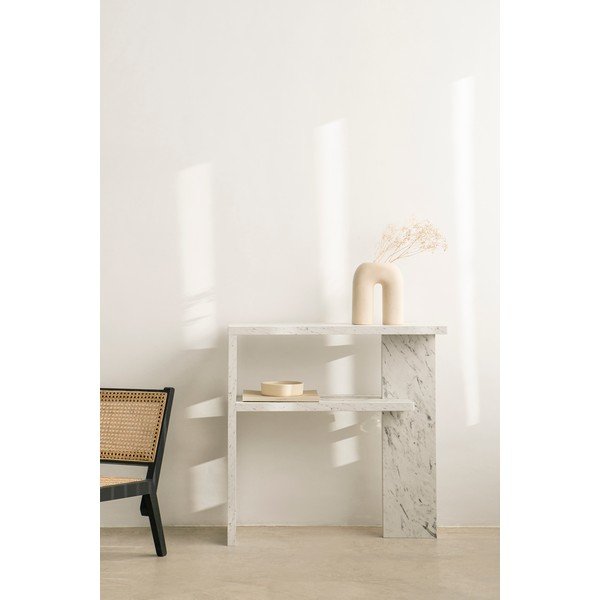 Bela stranska mizica 30x80 cm Dante – Really Nice Things-image-4