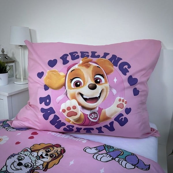 Otroška posteljnina iz mikrovlaken 140x200 cm Paw Patrol – Jerry Fabrics-image-3